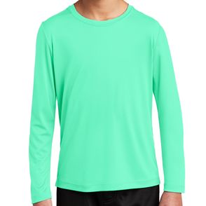 Sport-Tek Kids Posi-UV Pro Long Sleeve Tee