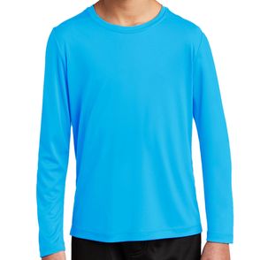 Sport-Tek Kids Posi-UV Pro Long Sleeve Tee