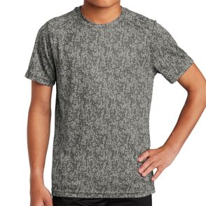 Sport-Tek Kids Digi Camo Tee