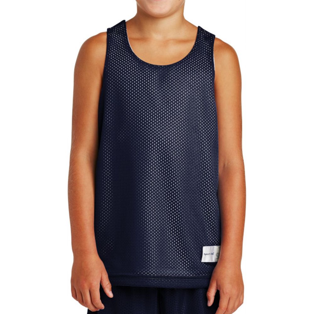 Sport-Tek Youth PosiCharge Classic Mesh Reversible Tank