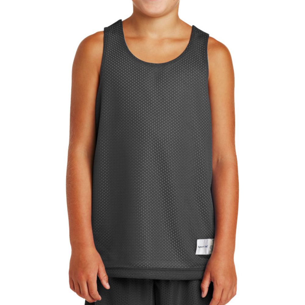 Sport-Tek Youth PosiCharge Classic Mesh Reversible Tank