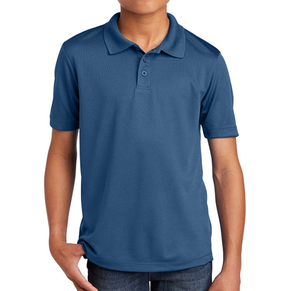 Sport-Tek Kids PosiCharge RacerMesh Polo