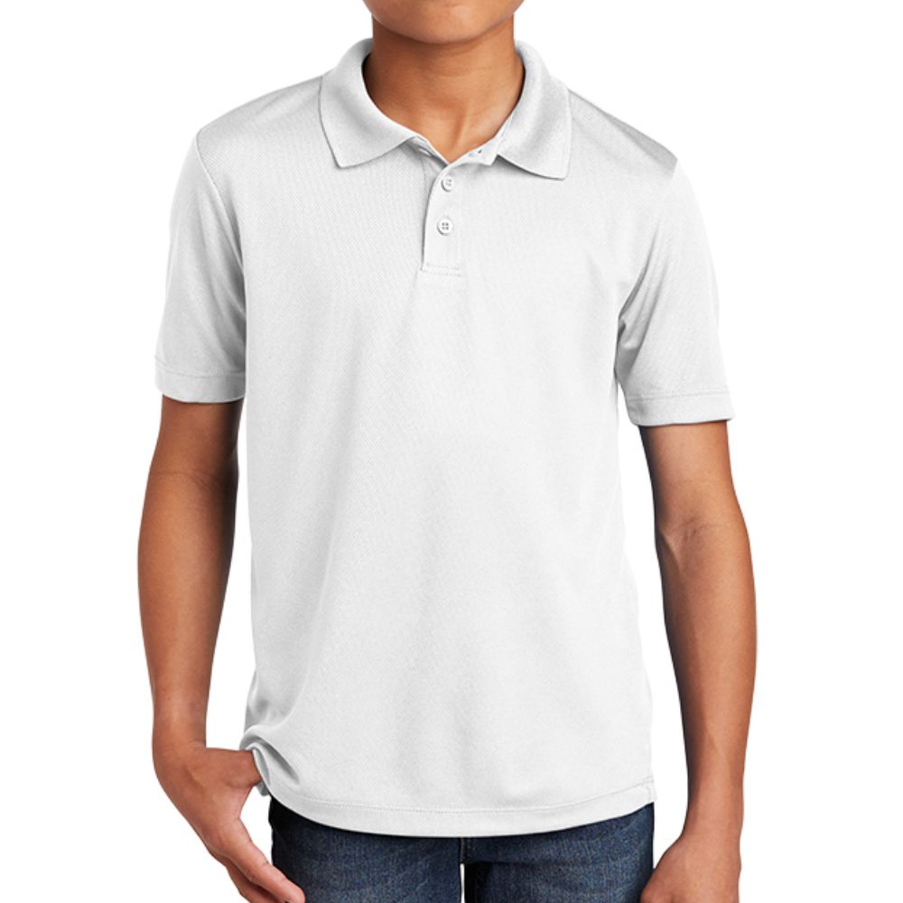 Sport-Tek Kids PosiCharge RacerMesh Polo