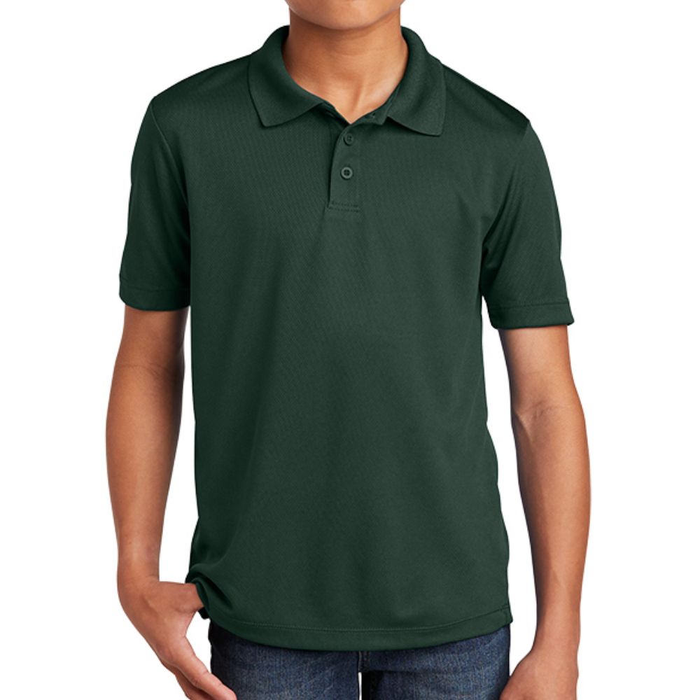 Sport-Tek Kids PosiCharge RacerMesh Polo