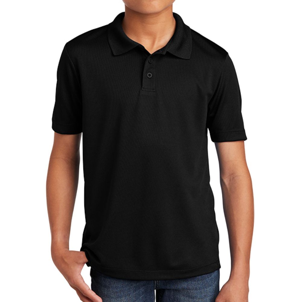 Sport-Tek Kids PosiCharge RacerMesh Polo