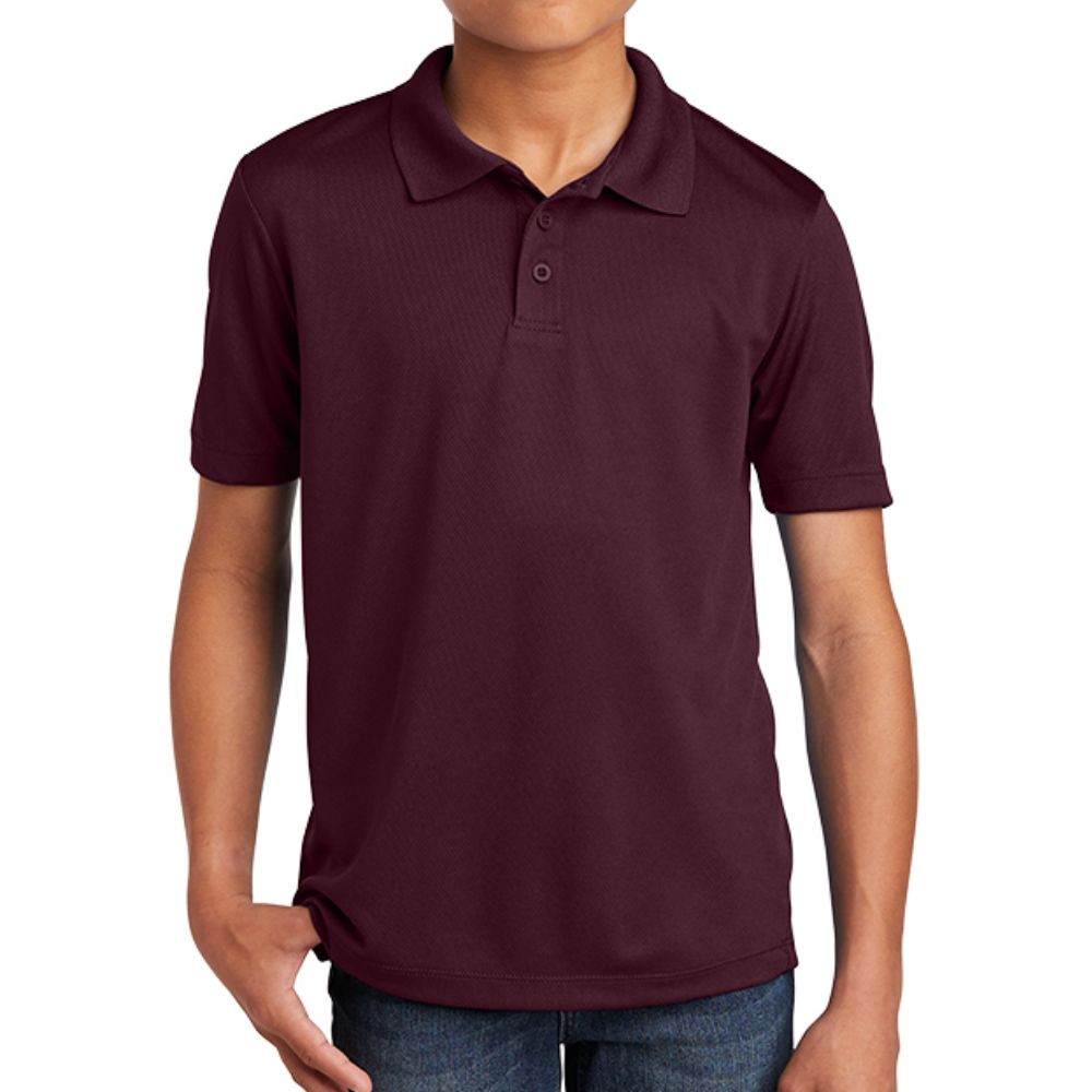 Sport-Tek Kids PosiCharge RacerMesh Polo