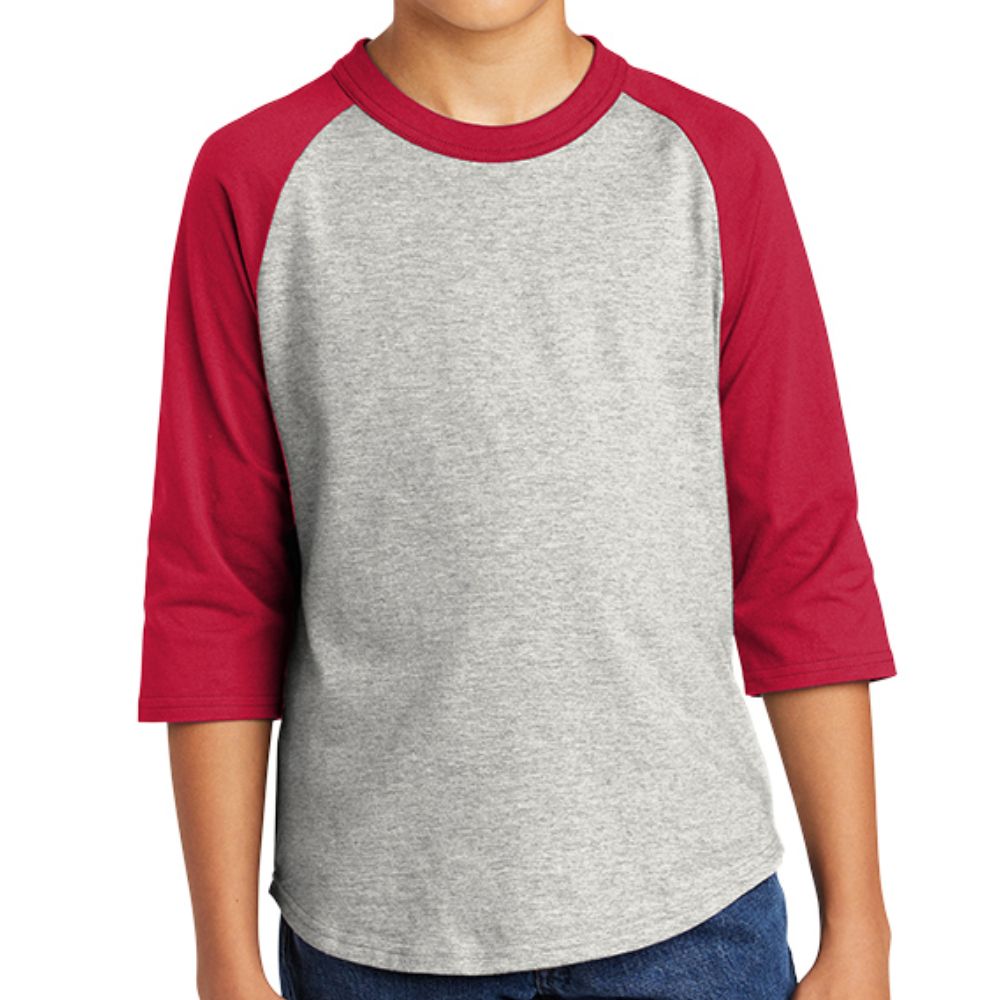 Sport-Tek Youth Colorblock Raglan T-shirt