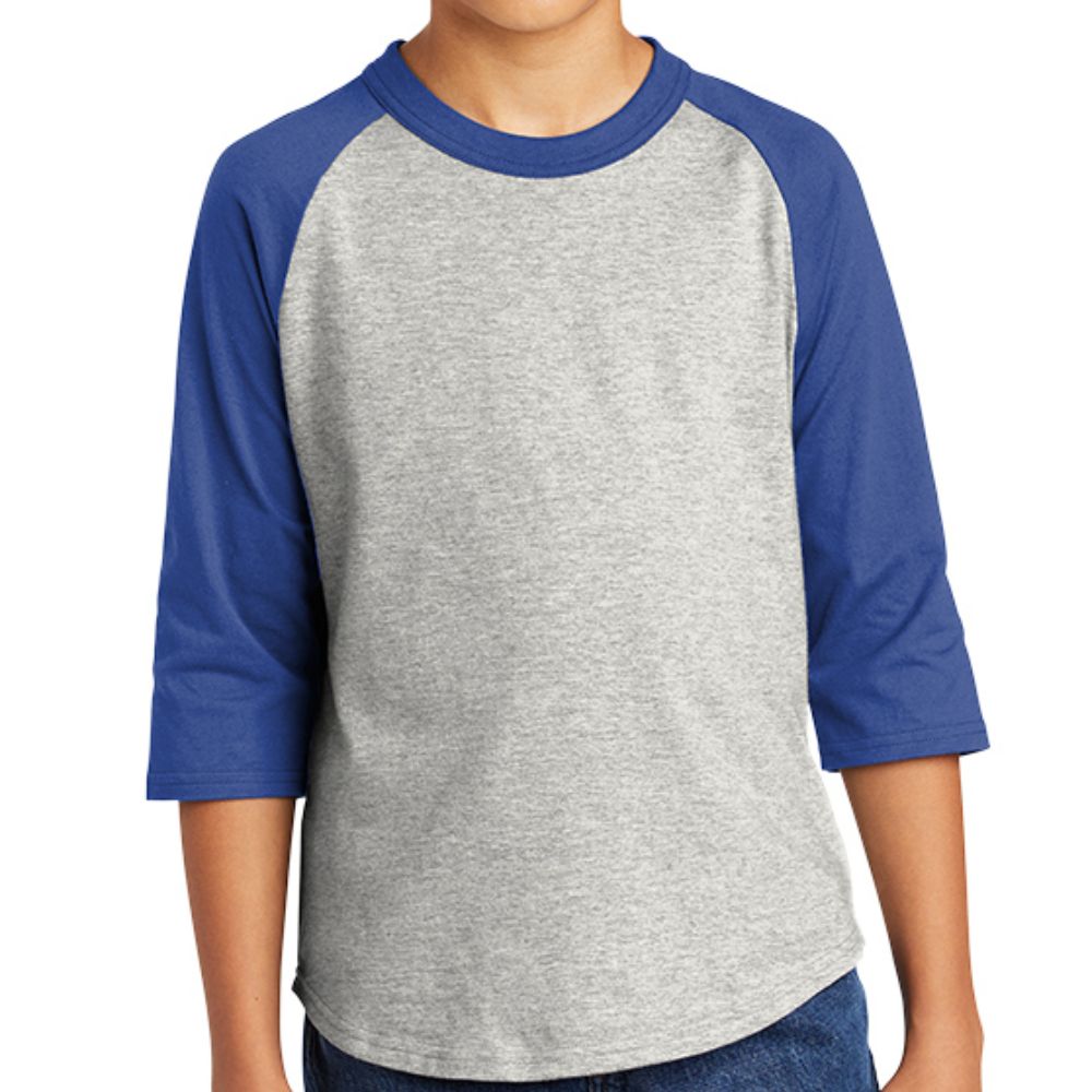 Sport-Tek Youth Colorblock Raglan T-shirt