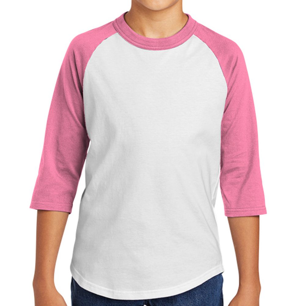 Sport-Tek Youth Colorblock Raglan T-shirt