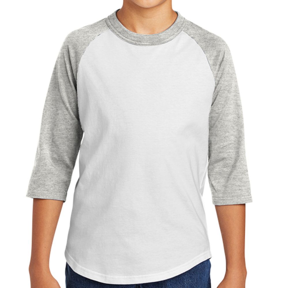 Sport-Tek Youth Colorblock Raglan T-shirt