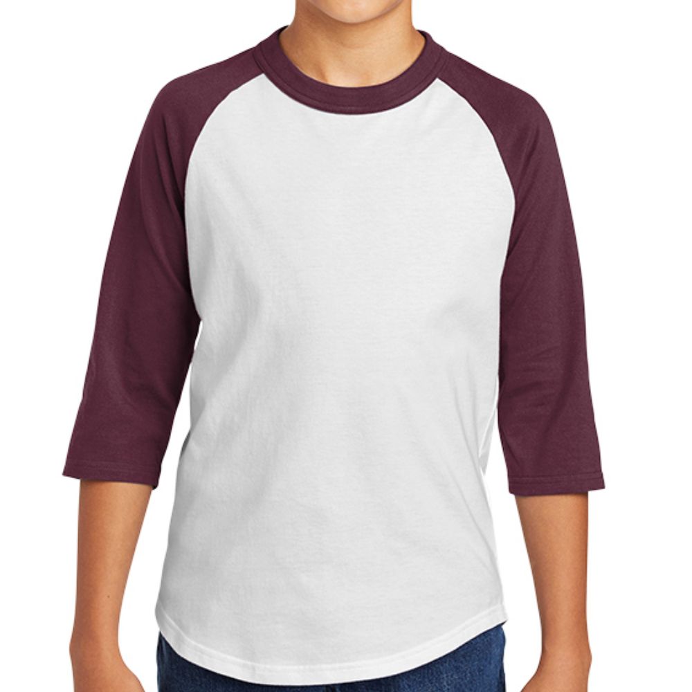 Sport-Tek Youth Colorblock Raglan T-shirt