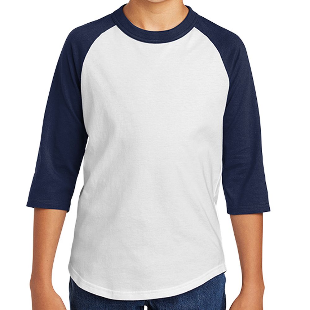 Sport-Tek Youth Colorblock Raglan T-shirt