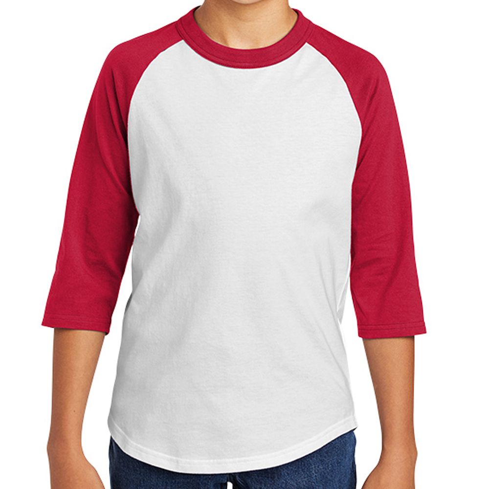 Sport-Tek Youth Colorblock Raglan T-shirt