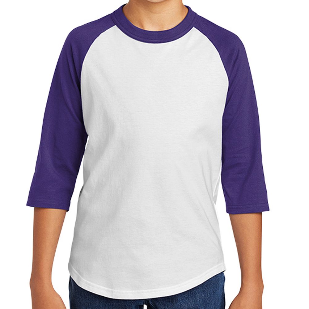 Sport-Tek Youth Colorblock Raglan T-shirt